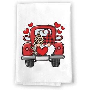 Valentine's Day Home Decor | Vday Decorative Towel | Holiday Decoration | Valentine's Day Gift |  Kitchen Bathroom Handmade Hand Towel |