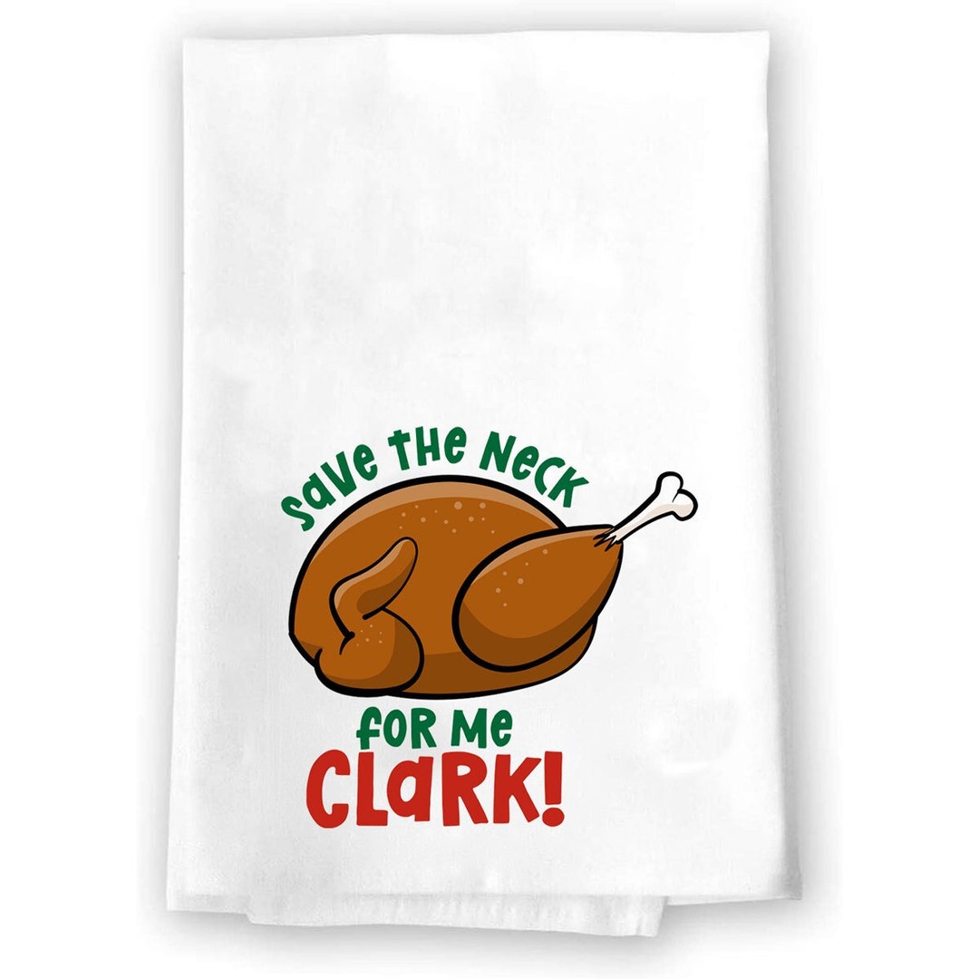 Decorative Kitchen Bath Hand Towels Save the Neck for Me Etsy