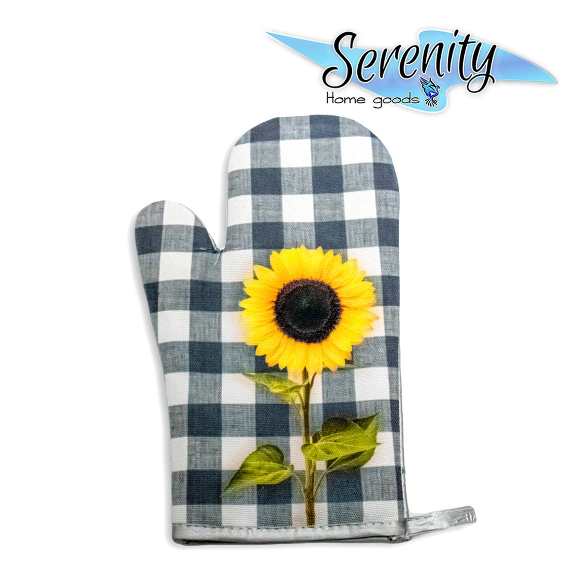 Decorative Kitchen Hot Plate Pot Holder Oven Mitt Sunflower Etsy