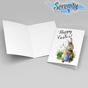Joyeuses Pâques | Lapin | Personnalisé ou vierge