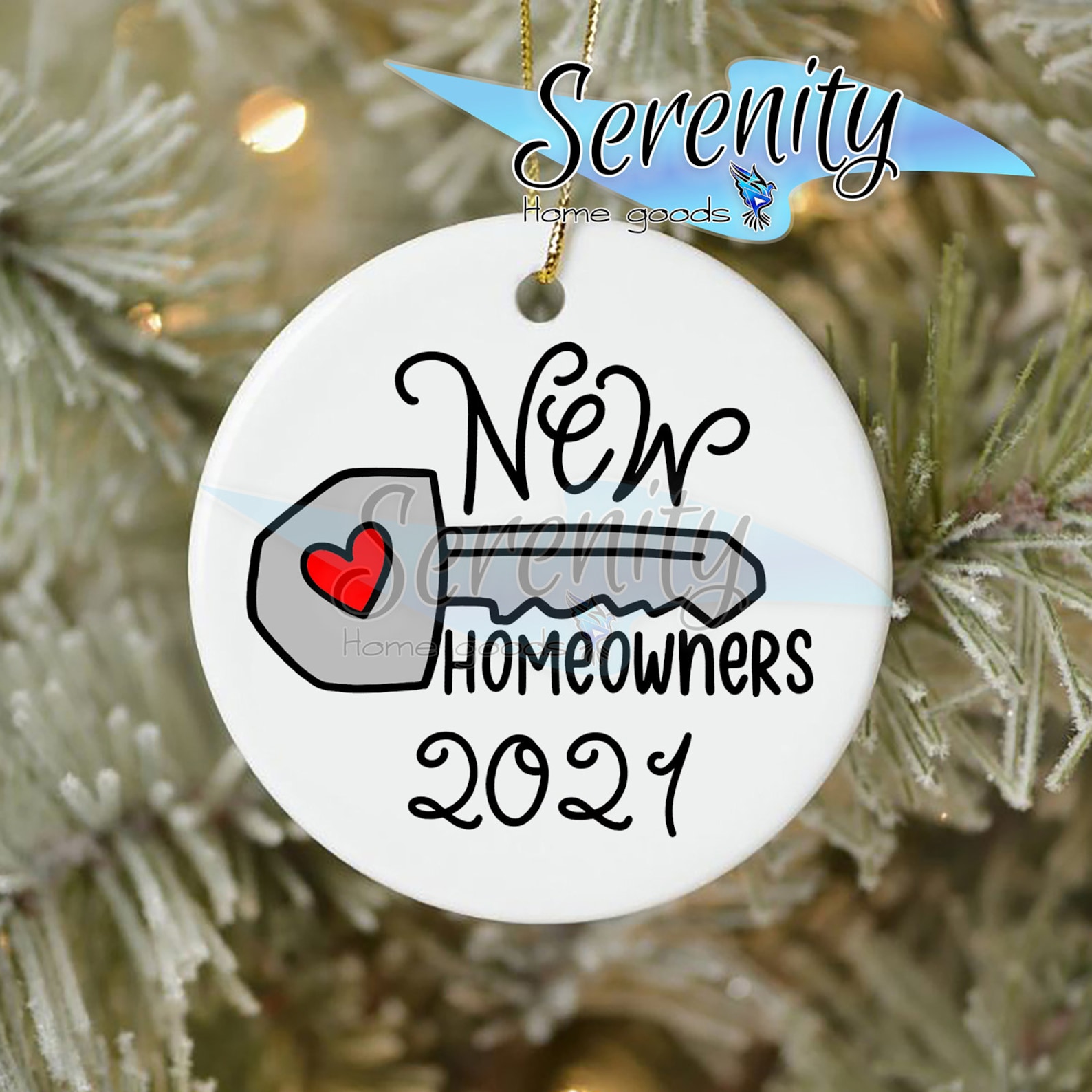 2021 Christmas Ornaments New Homeowners Gift Holiday XMAS Etsy