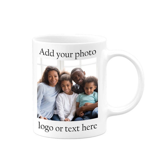  Custom Photo Coffee Mug, Personalized Mug w/Picture