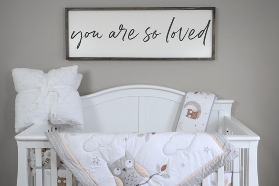 Etsy nursery best sale sign