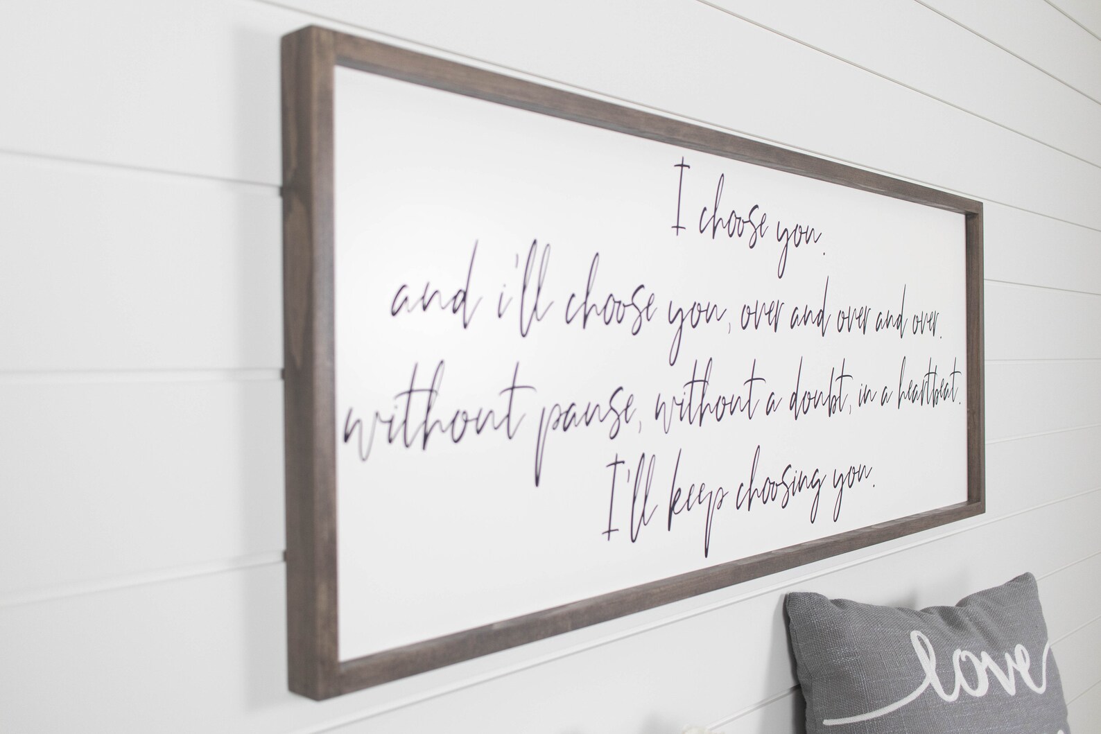 I Choose You Sign I'll Always Choose You Sign Bedroom Etsy Canada