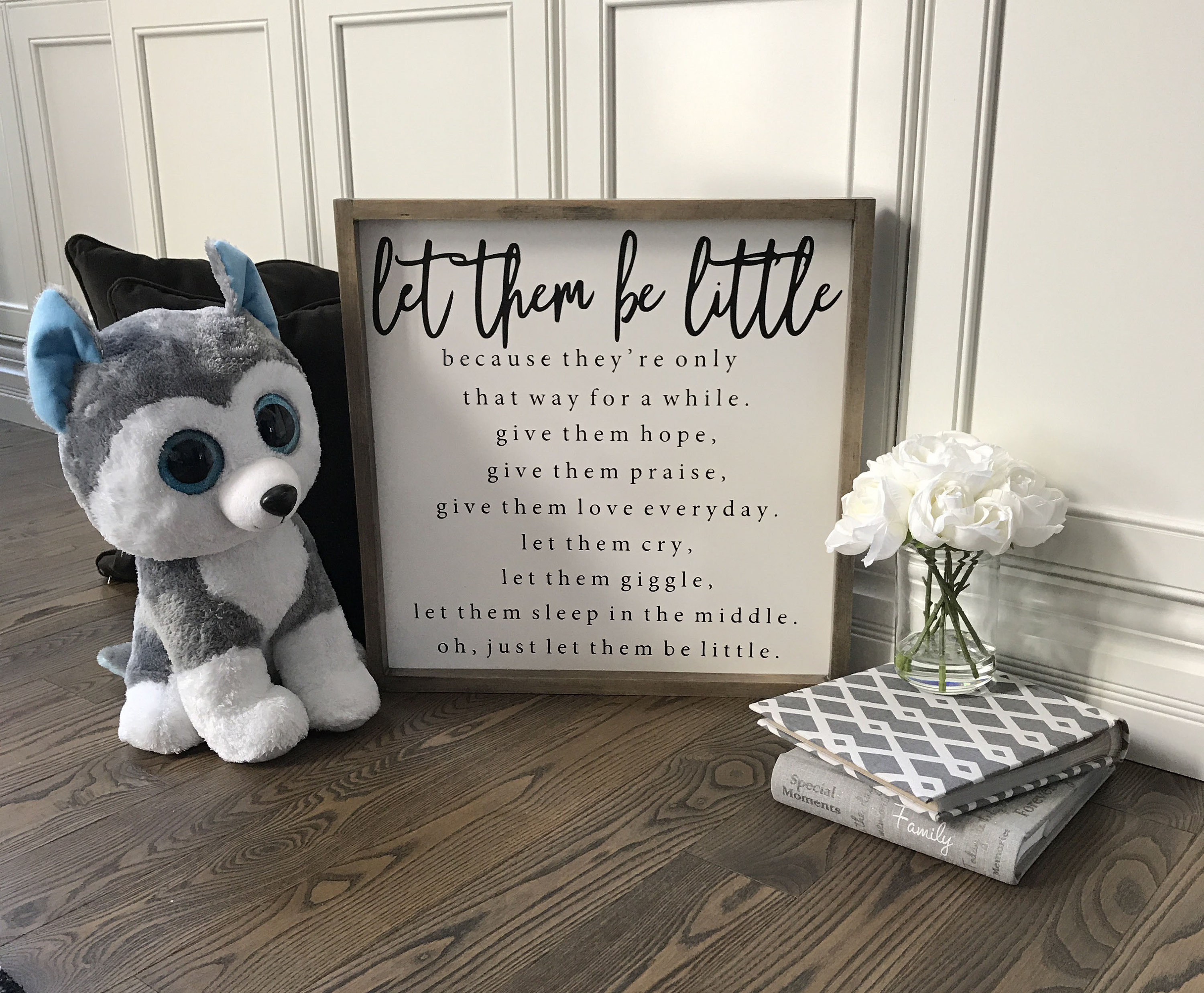 Let Them Be Little Sign Nursery Sign Nursery Decor - Etsy
