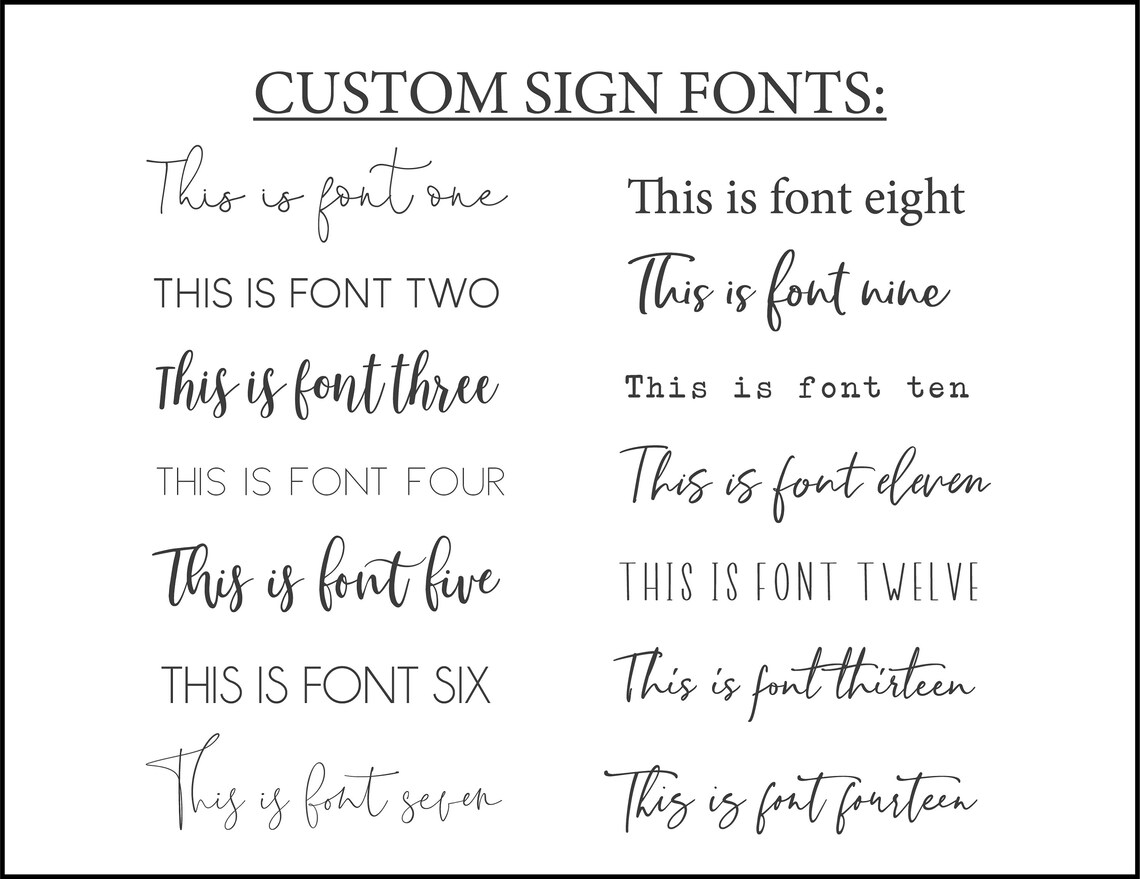 Custom Wood Signs Customized Wood Signs Custom Wooden Sign Etsy Canada