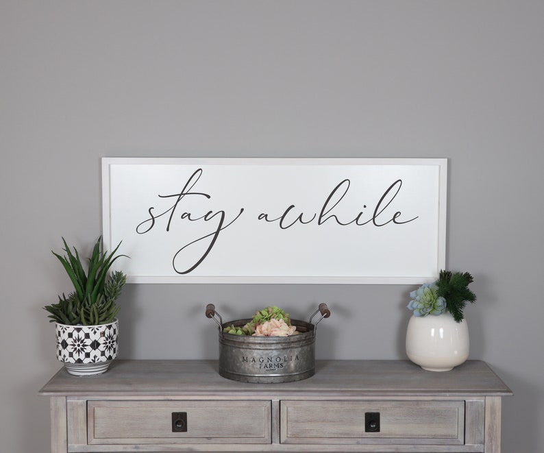 signs for living room walls