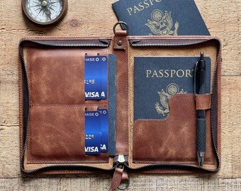 ADORA Travel Wallets Passport Holder