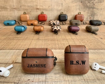 カスタムレザーAirPodsケース、Apple AirPods 1、2、Pro、Pro 2、Gen 3、Airpods Maxケース、Airpods Cute、イヤホンケース、AirPods Pro、Gen 3ケース