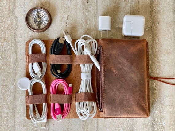 Try this: DIY leather cable organiser - The Crafty Gentleman