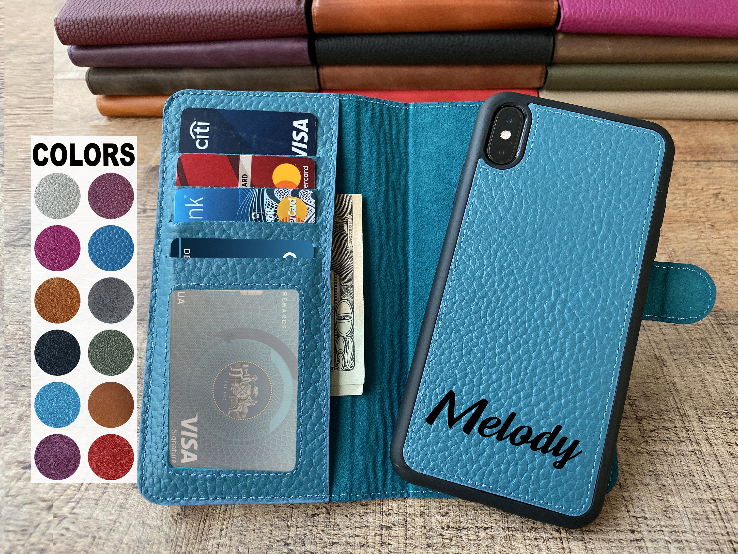 magnetic phone wallet case