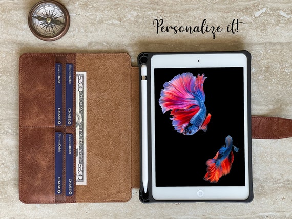 NUOVA NERA Borsetta in Pelle Magnetico Stand Smart Cover per iPad Mini