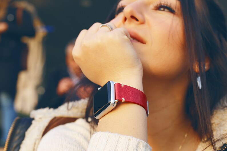 fossil apple watch band
