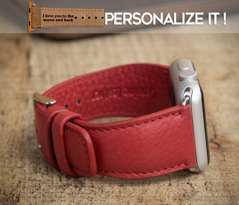 fossil apple watch band 42mm