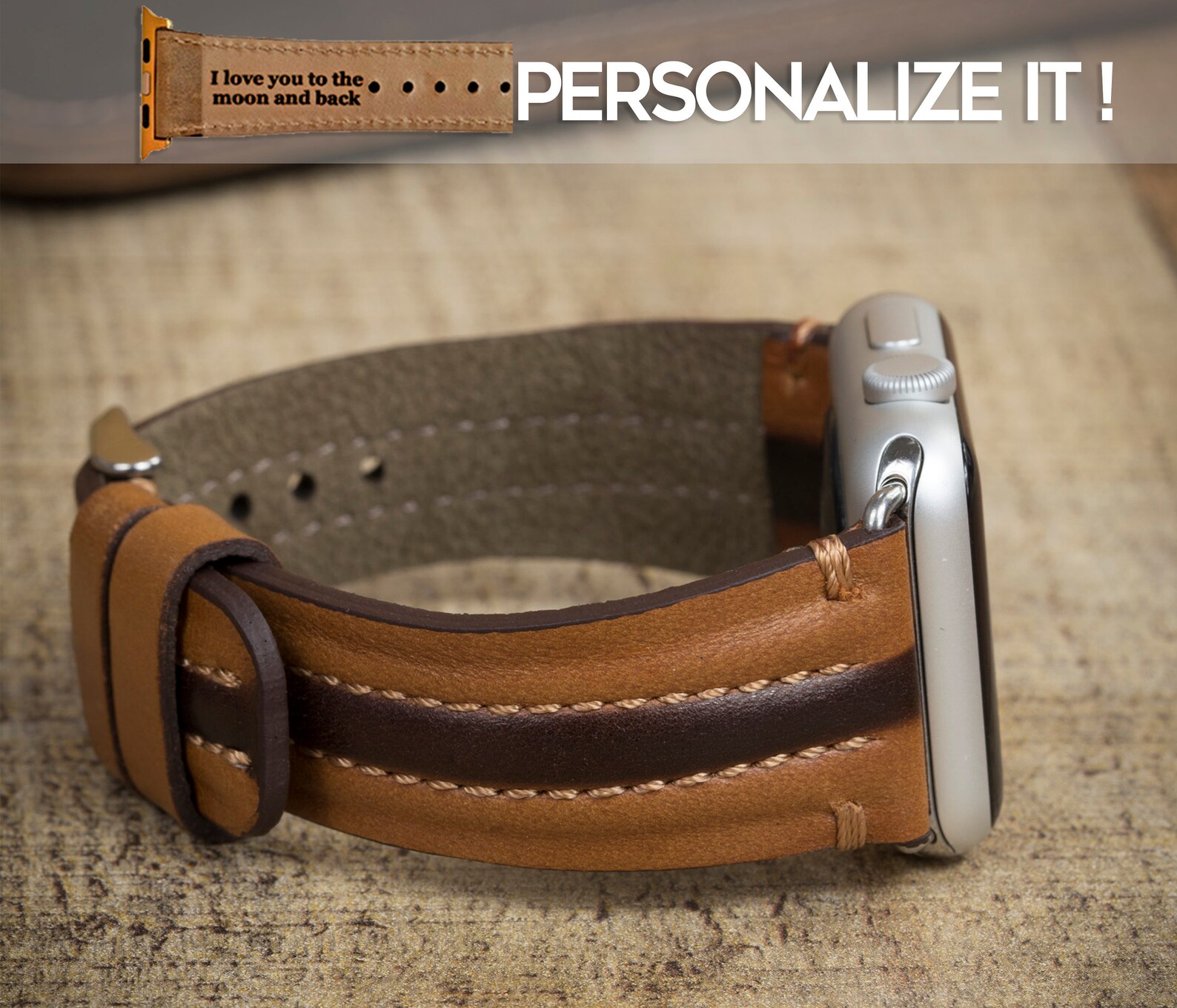 fossil apple watch strap