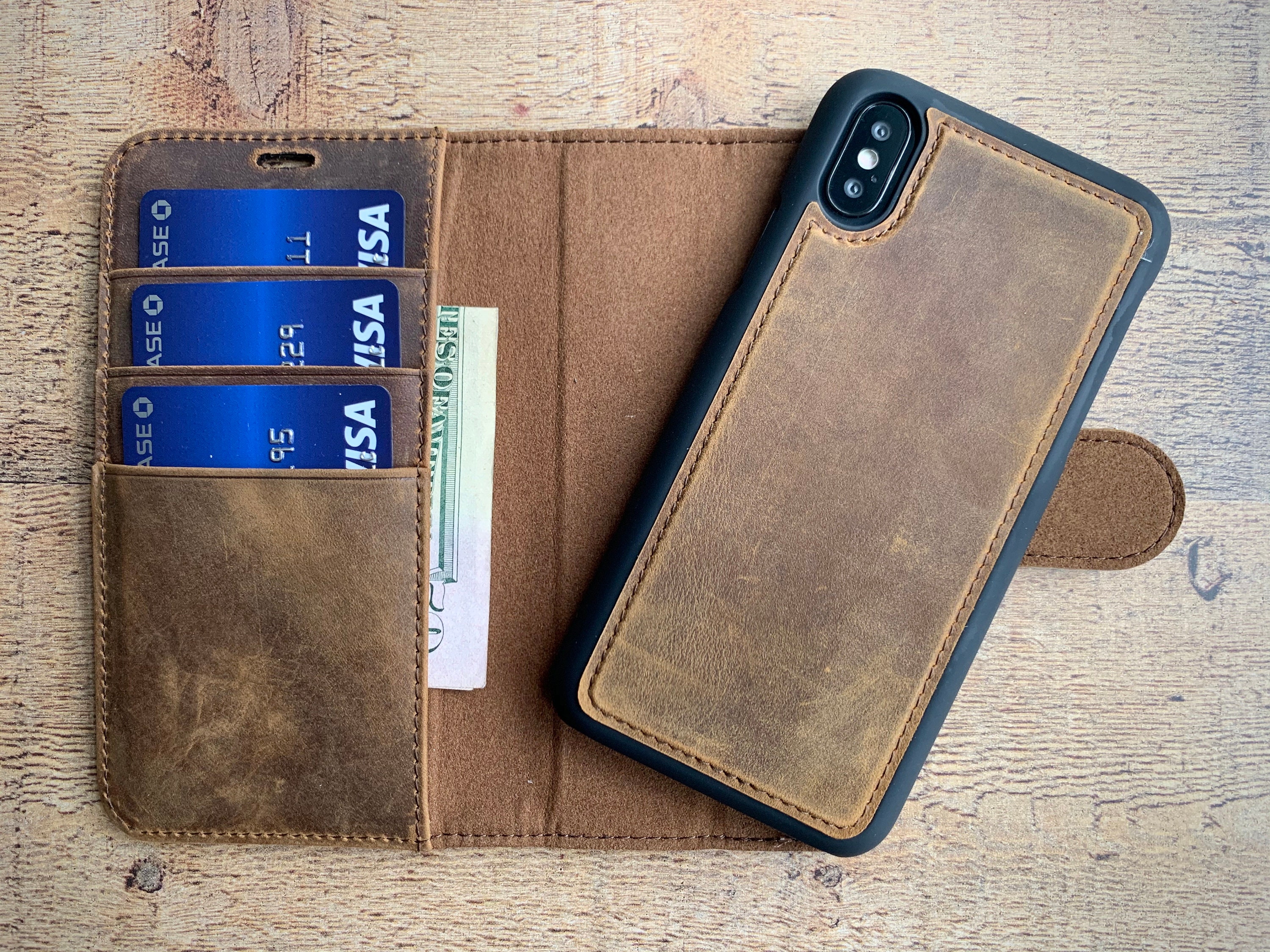 Detachable Iphone Wallet For Iphone X Xs 8 7 Plus Cases Etsy Australia