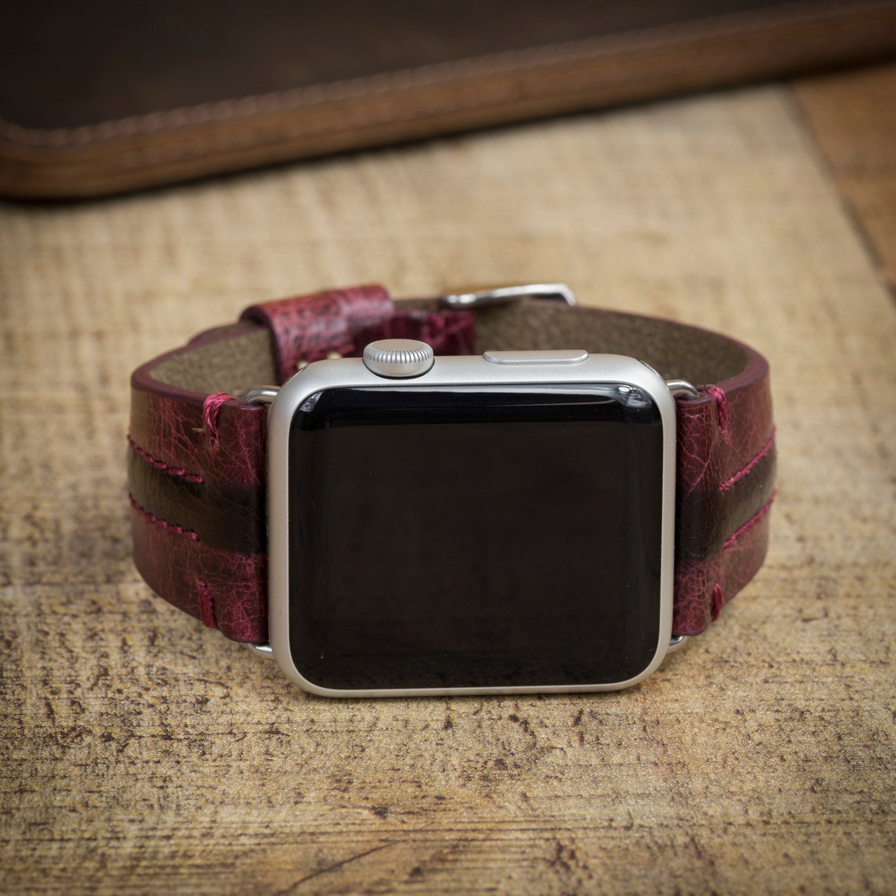 Genuine Leather Watch Band Apple Watch Band Galaxy Fossil Etsy