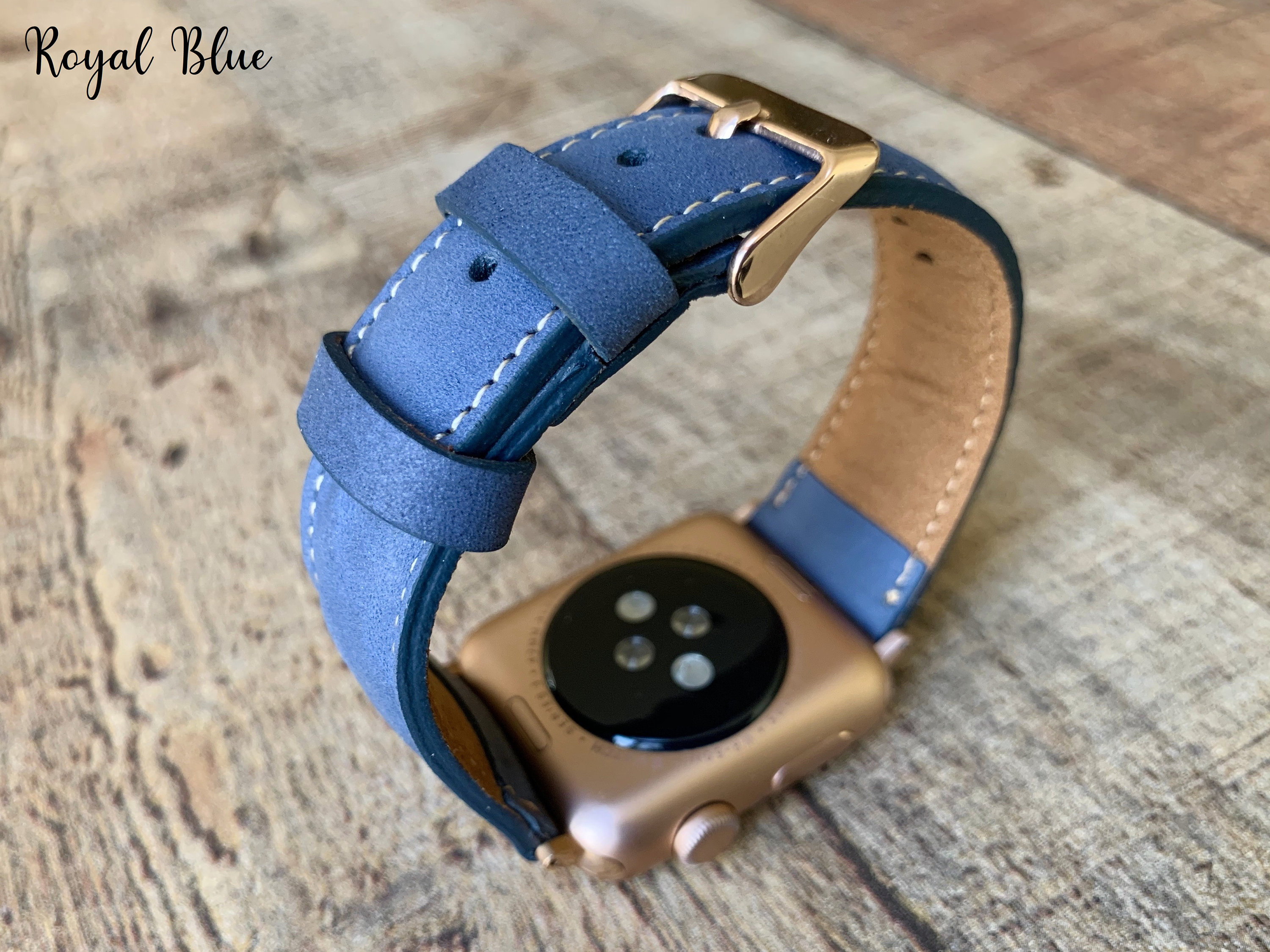 Custom Leather Watch Band, Apple Watch Band 38, 40, 41, 42, 44, 45, 49 mm. Handmade Samsung Galaxy, Pixel, Fossil, Fitbit iWatch Strap