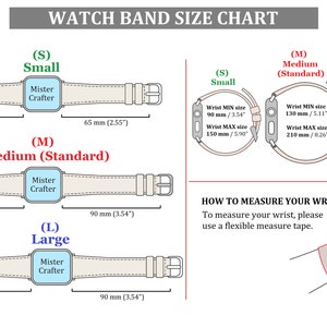 Custom Leather Watch Band, Leather Watch Strap, Apple Watch Band 38, 40, 41, 42, 44, 45, 49 mm, Samsung Galaxy, Fossil, Fitbit Pixel Band image 10