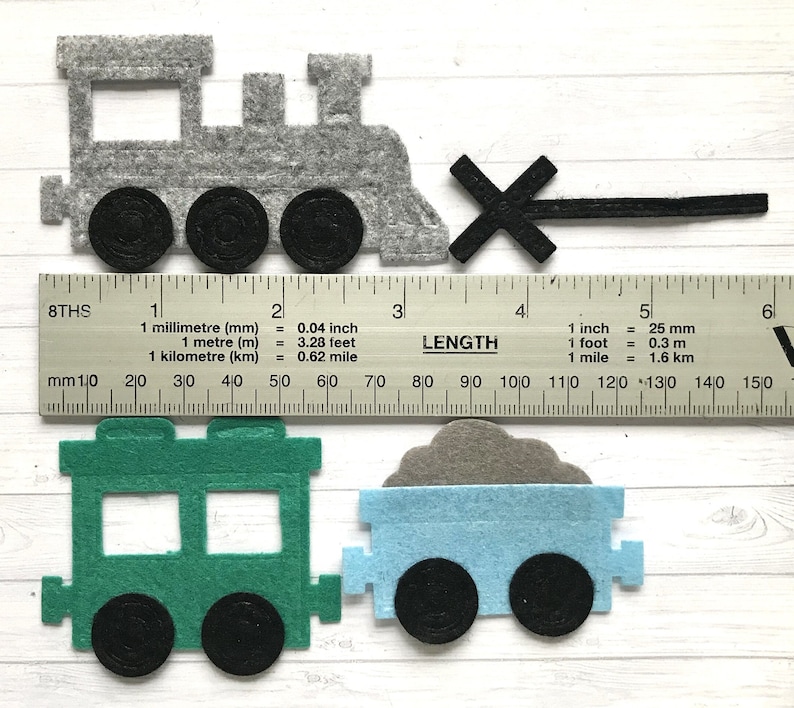 Ken. Shop Train Ruler Felt Steam Train - Etsy