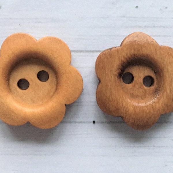 Wooden Flowers Etsy