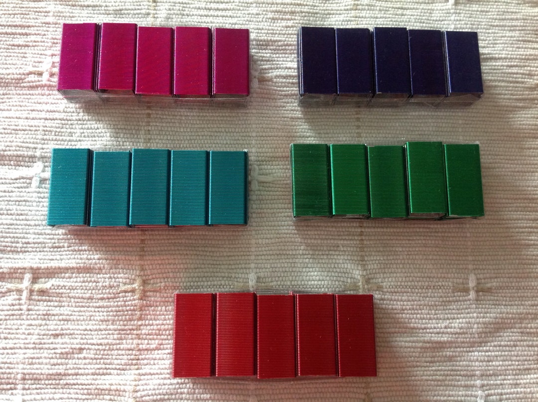 Colored staples 2024