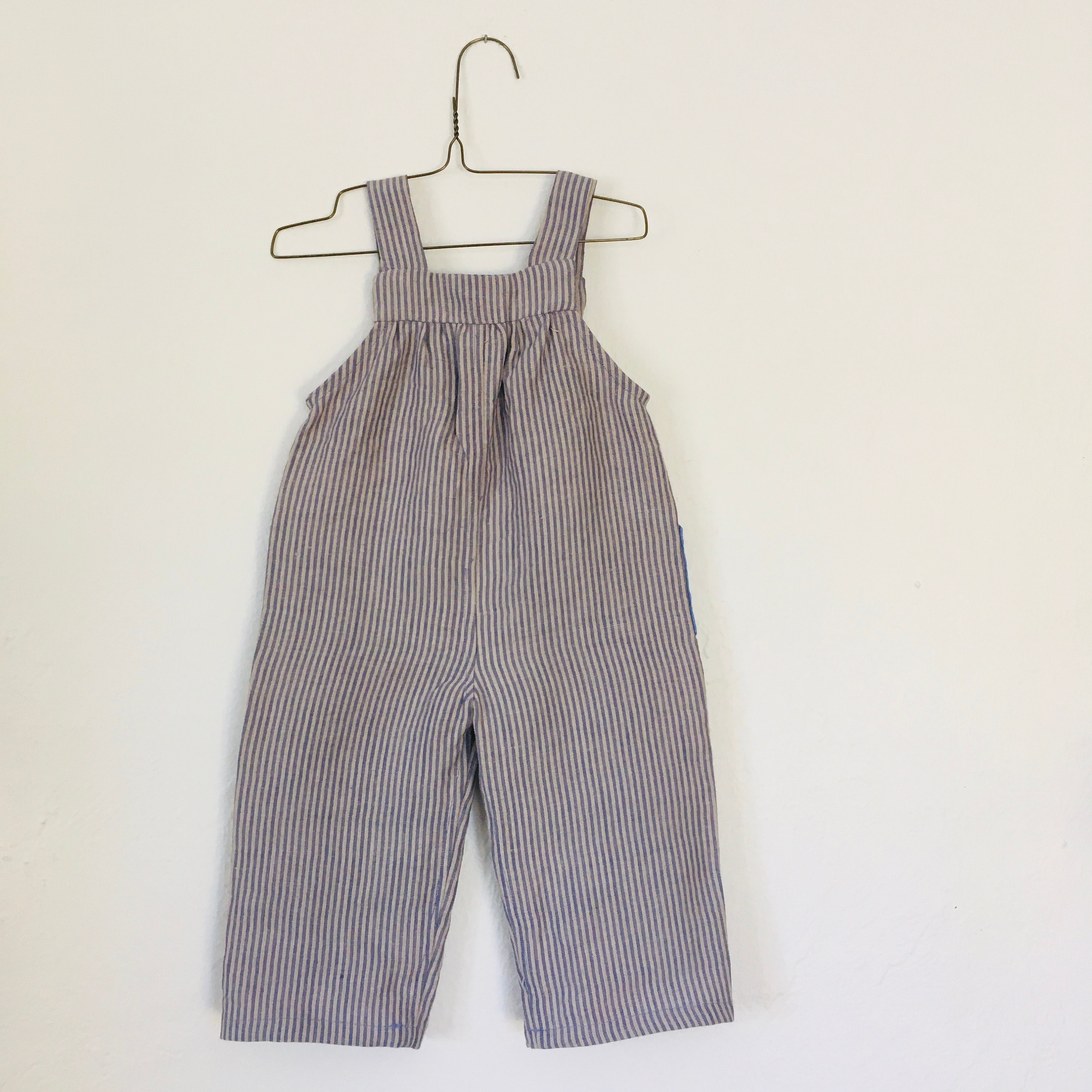 Baby Linen Overalls Made to Order Etsy