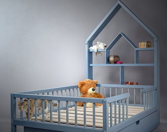 childrens single beds with storage