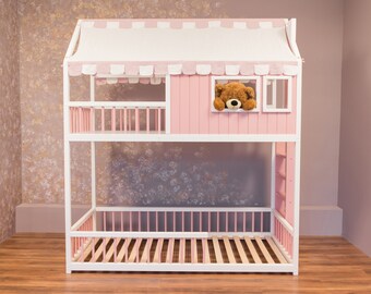 Hand Made Children Beds Loft Beds And Bunk Par Belovedtreehouseshop