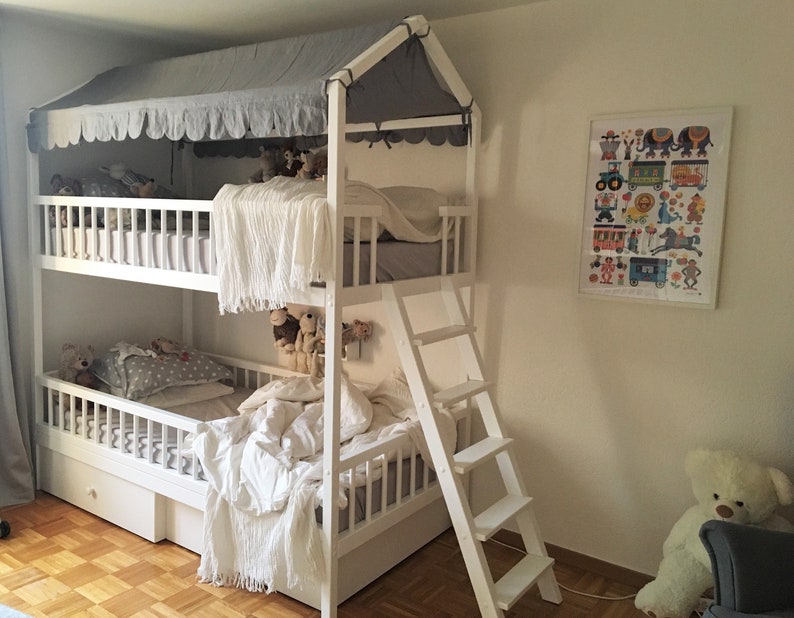 Bunk Beds Kids Children Bed Toddler Loft Image 0