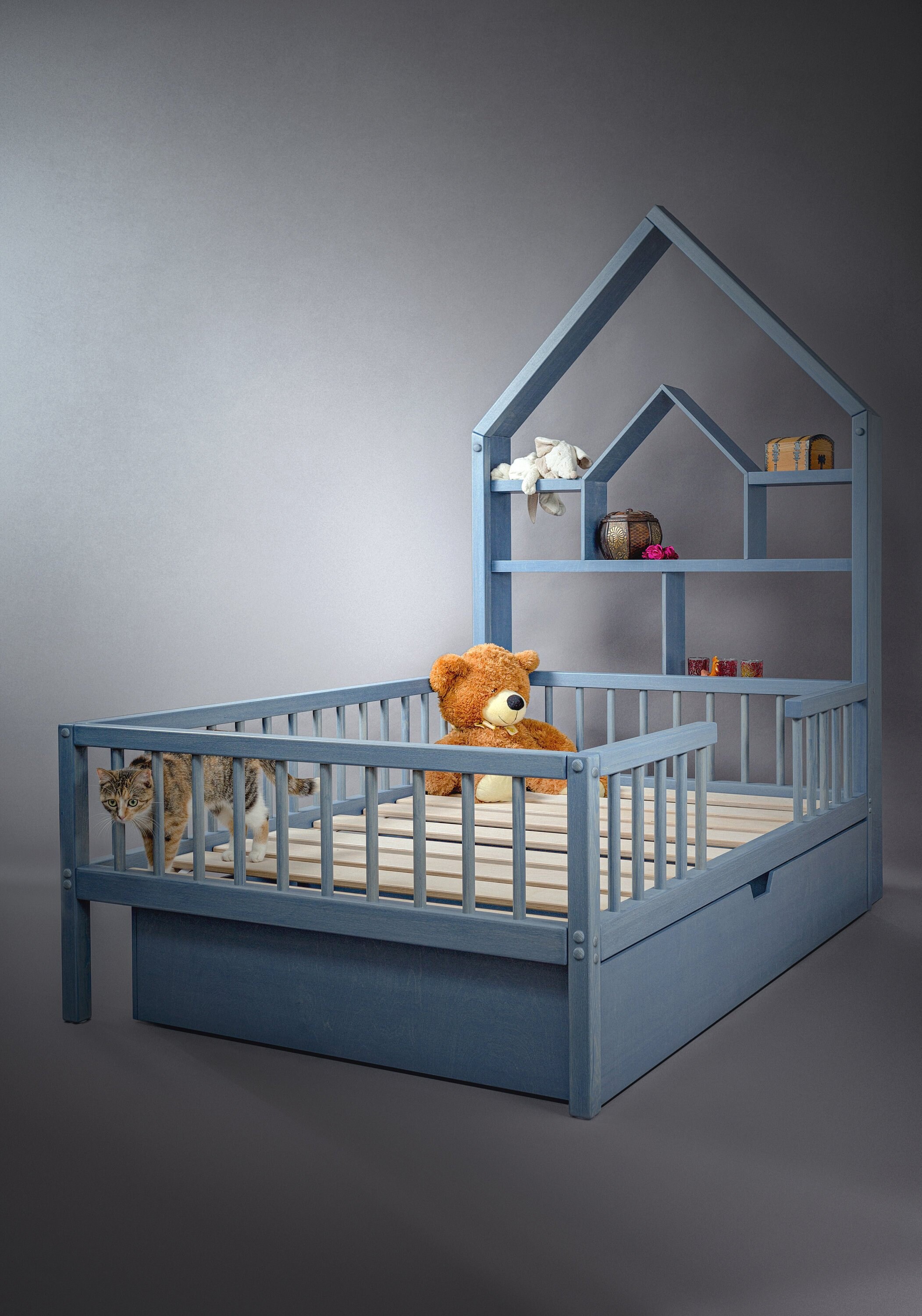 Montessori Bed Children Bed House Bed Children Furniture Etsy