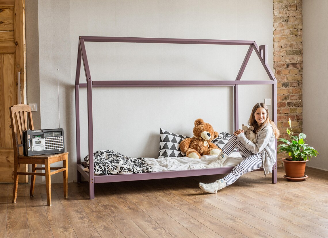 Montessori bed kids beds toddler bed childrens beds twin Etsy