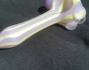 Pink slym and kiwi sandblasted pipe