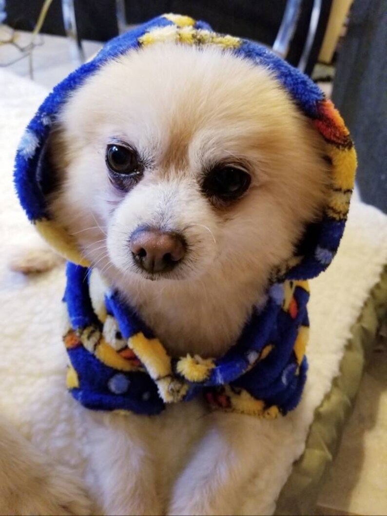 Rubber Ducky Bathrobe Plush Jacket Dog Clothes Coat
