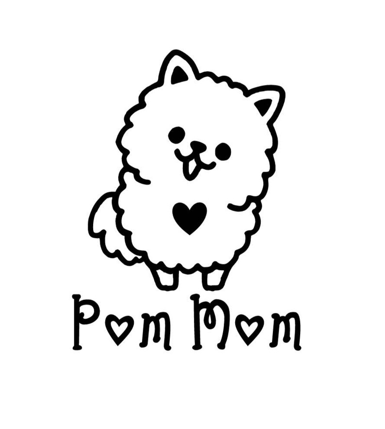 Pomeranian Dog Pom Mom Kitchen Towel Flour Sack Towel Dog Mom Gift Dog Lover Pommy Mommy Pom Dad