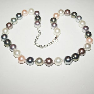 Vintage Faux Pearl Beaded Necklace