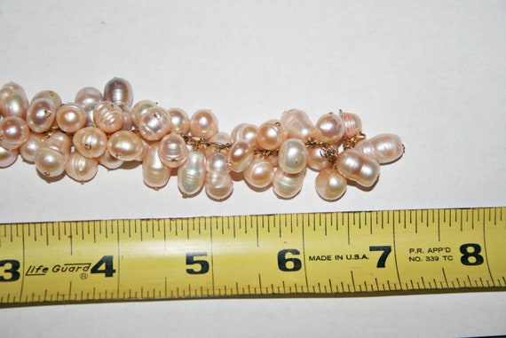 Vintage 18k Gold Filled Genuine Freshwater Pearl … - image 9