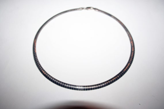 Sterling Silver Collar Necklace - image 9