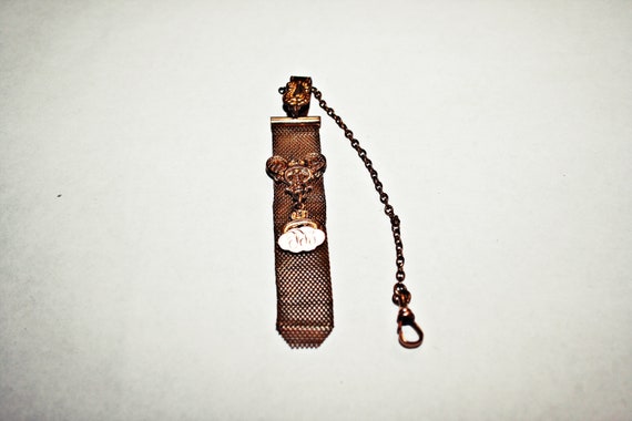 c1900s Antique Edwardian Gold Filled Watch Fob