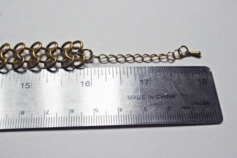 Vintage Middle Eastern Gold Tone Coin Necklace