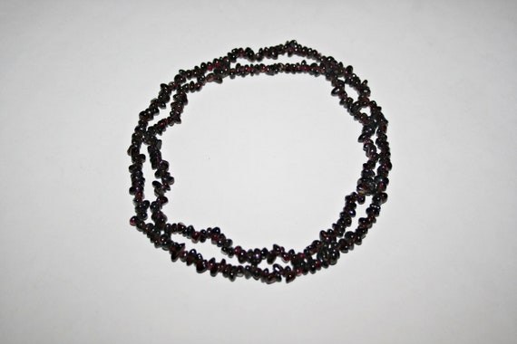 Vintage Garnet Necklace - image 1