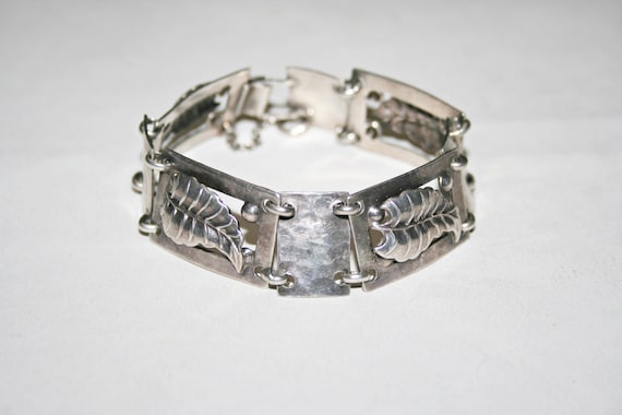 c1950s Vintage Sterling Silver Mid Century Moderni