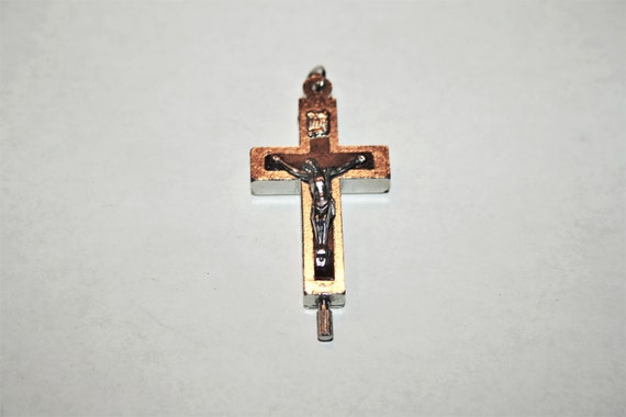 Vintage Terra Catacombs Relic Crucifix - image 1