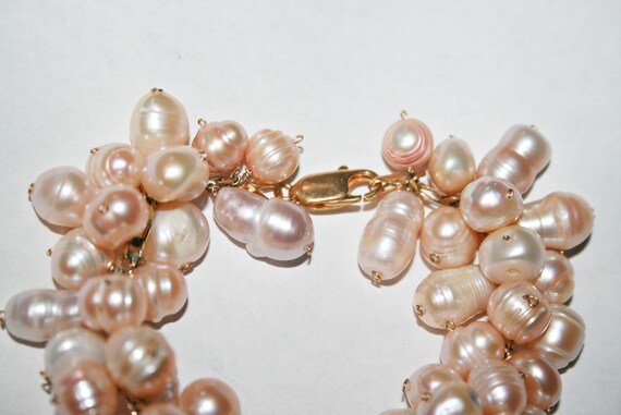 Vintage 18k Gold Filled Genuine Freshwater Pearl … - image 8