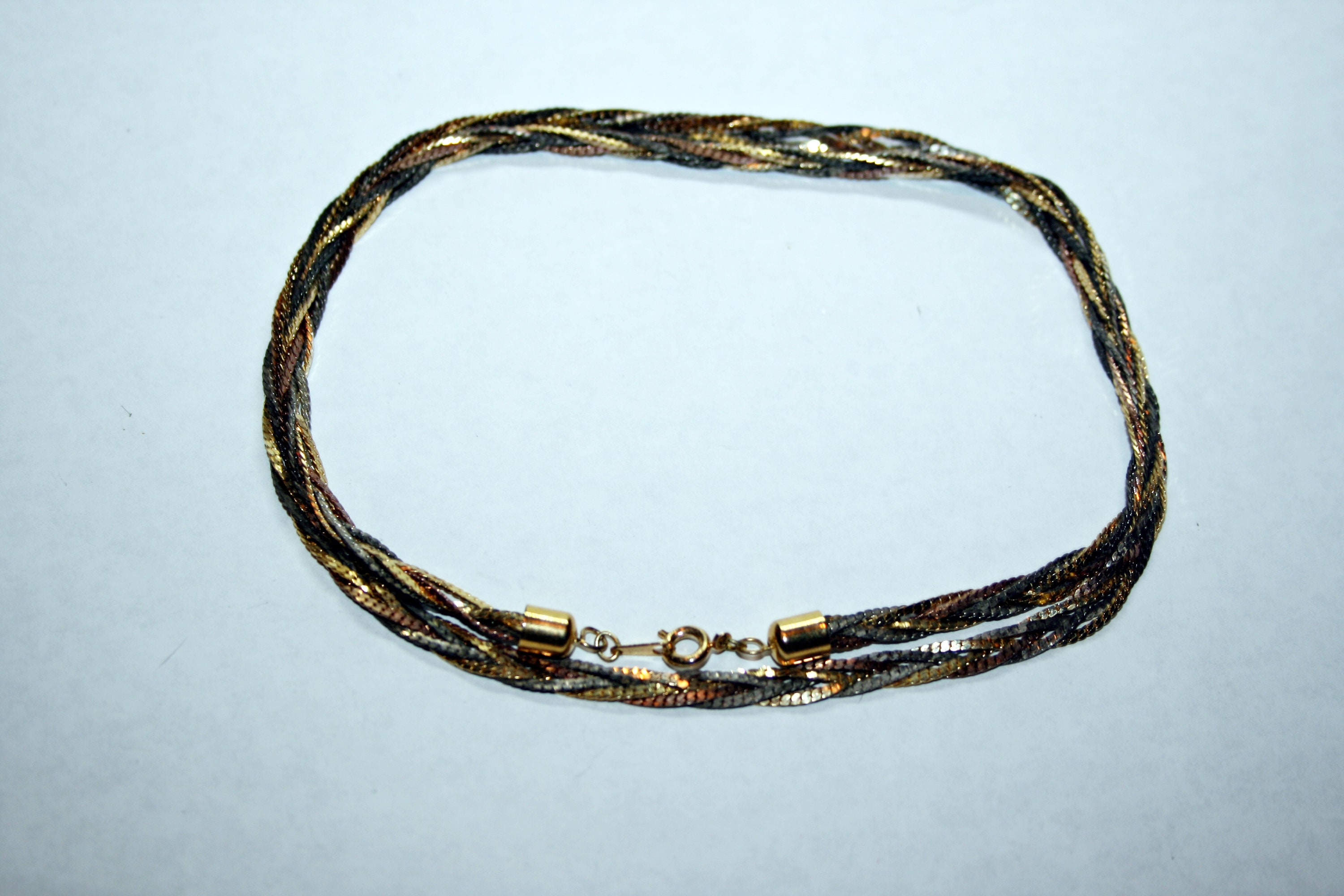 thumbnail interactive-video image 1 of 36 Pieces Vintage Solid Brass Boston Chain Necklaces - 1mm X 30 Inches - Polished CH25 1 of 4