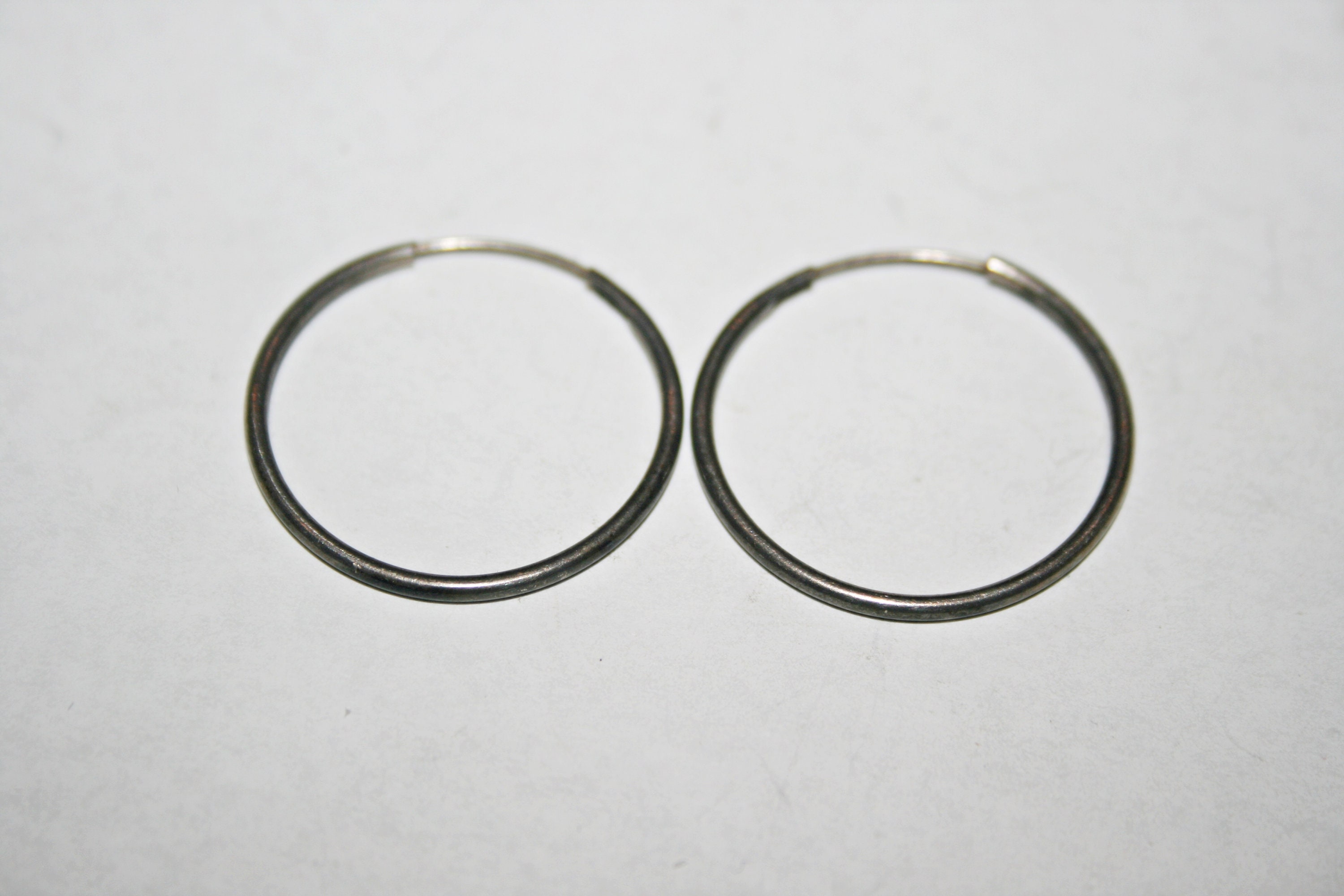 Vintage silver earrings main image 0