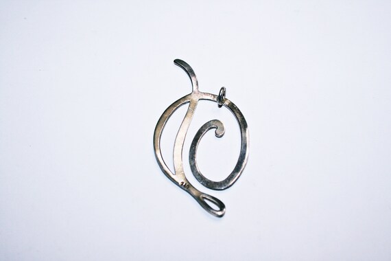 Vintage Artisan Sterling Silver Modernist Pendant - image 7