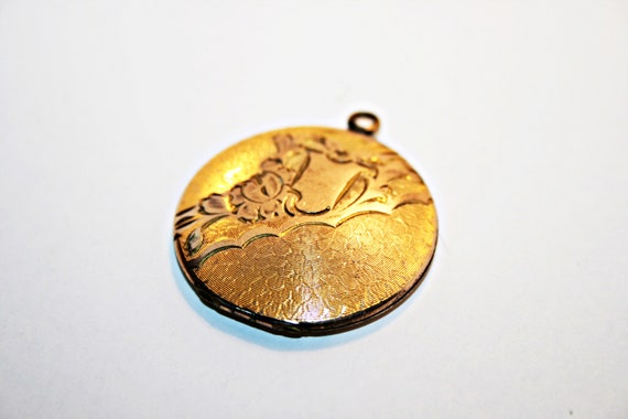 Antique Victorian Gold Filled Locket Locket with … - image 8