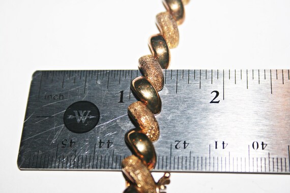Vintage Gold Filled Sterling Silver Vermeil Chain… - image 3