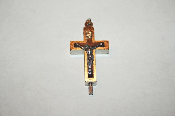 Vintage Terra Catacombs Relic Crucifix - image 2